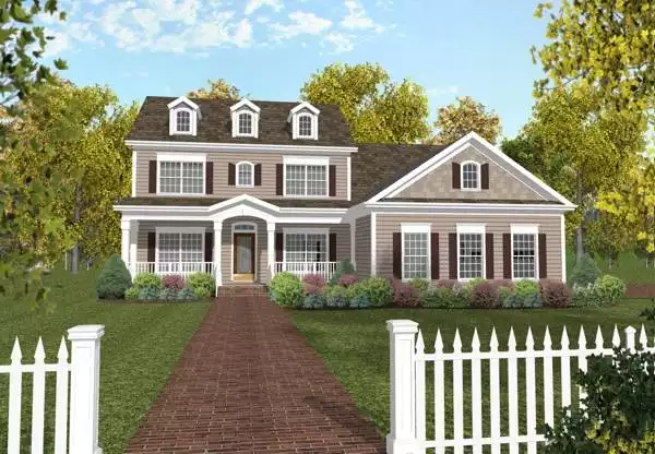 image of country house plan 6482